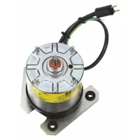 Constant RPM ECM motor for direct-drive blower applications. 1/15 hp (52 W), 1550 RPM, 0.63 A full load at 208-230V AC. TEAO enclosure, 3.3 frame size, stud mount. Includes special mounting bracket for direct replacement of PSC motors in refrigeration units. Not compatible with external controllers