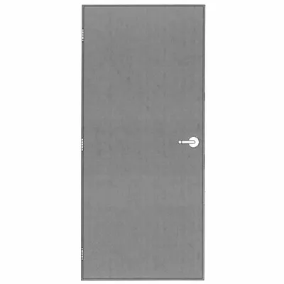 HARVARD PRODUCTS Security Door with Frame: No Window, 81 1/2 in Door Opening Ht - Security Doors with Frames