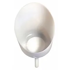 HDPE Lab Scoop, 3.79 L (1 gal), 406 mm, White, FDA Grade