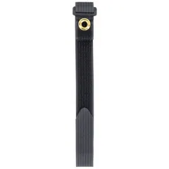 This grommet mount hook-and-loop cable tie from PANDUIT is designed for bundling and securing cables in panel or surface-mount applications. It features a 0.85-inch width, accommodates a maximum bundle diameter of 3.00 inches, and has a tensile strength of 50 lb. The black tie is sold in a 10-pack and allows for quick, tool-free adjustments.