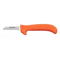 DEXTER RUSSELL Trim Knife: Straight, 2 1/2 in Overall Lg, Steel Blade, Sanitary Polypropylene Handle (MPN 11253)