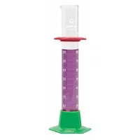 SIBATA Graduated Cylinder: 100 mL, B, To Contain (TC), 1 mL Graduation Increments - mL (MPN 2355-100)