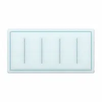 Ring Panel Air Filter: 16 in x 25 in x 1 in, 25 in Section Wd, 1 Sections, 3 Ply, MERV 8