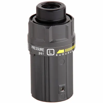 TRU-FLATE 1/4 in NPT In-Line Compressed Air Regulator, 25 cfm, 400 psi, 175°F - Pneumatics