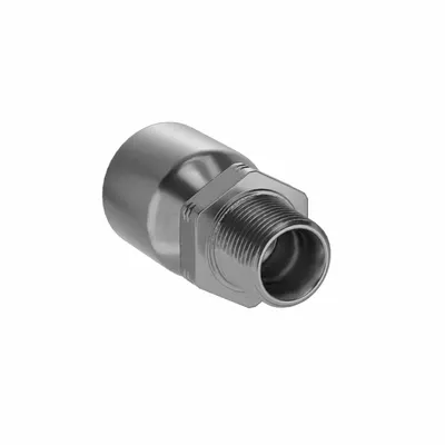 PARKER 1UT43-12-12 Straight Hydraulic Crimp Fitting - Parker Crimp Hydraulic Hose Fittings with BSPP Connection