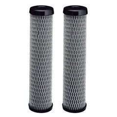 Cellulose filter cartridge for sediment reduction in under-sink water filtration systems. Traps particles such as sand, silt, and rust. 5-micron rating with 250-gallon service life.