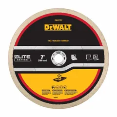 This 7-inch diamond saw blade is designed for cutting ceramic, granite, marble, porcelain, stone, and tile. Suitable for use with a saw, it is intended for masonry, renovation, and tile installation applications.