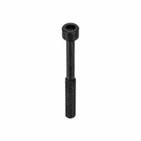 Inch-system standard socket head cap screw with 5/16"-18 thread, 3 in length, and 1/4 in drive size. Made from alloy steel with a black oxide finish. Right-hand thread. Suitable for general fastening applications in machinery and equipment assembly. Supplied in a 100-piece pack