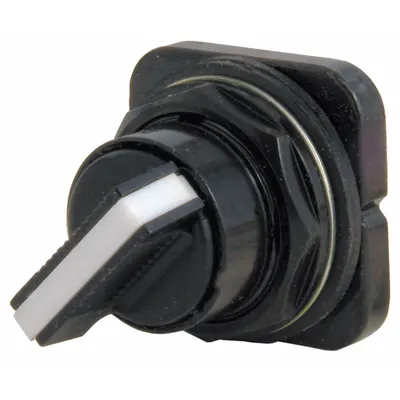 Siemens Long-Handled Selector Switch: 30 mm Panel Mount Size, 2 Positions, A Cam - Selector-Switch Operators