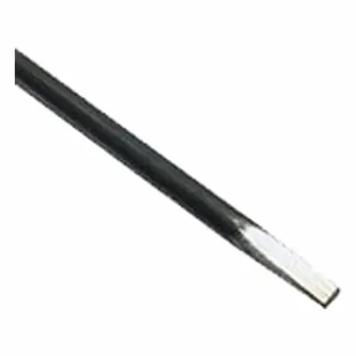 CS UNITEC Chisel Needle: 3 mm Needle Dia, 180 mm Needle Lg, Stainless Steel - Scaler Needle Sets