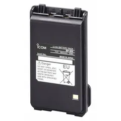 Replacement lithium-ion battery for Icom handheld radios in the F3210D and F4210D series. Rated at 1,850 mAh capacity. Suitable for powering portable two-way radios in professional communication settings.