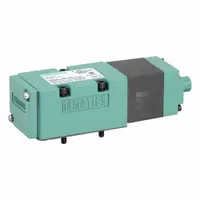 Solenoid Air Control Valve: Single Solenoid, Four-Way / Two-Position, 5 Coefficient of Volume (Cv) (MPN 554SA400K046T30)
