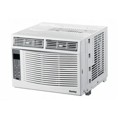 DANBY Window Air Conditioner: 250 sq ft, 6,000 BtuH, 115V AC, 5-15P, 12 in x 16 in x 15 in - Residential-Grade Window ACs for Cooling Only