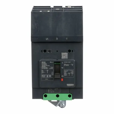 SQUARE D BDA36020 B-Frame Molded Case Circuit Breaker - B-Frame Square D Molded Case Circuit Breakers