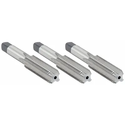 WIDIA GTD Three-Piece Hand Tap Set, 7/8"-14 UNF, H4, 4 Flute, High Speed Steel - Three-Piece Hand Tap Sets