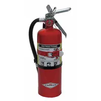 The AMEREX B402T is a 5 lb Class ABC fire extinguisher rated 3A:40B:C, charged with monoammonium phosphate. It is used for fires involving ordinary combustibles, flammable liquids, and electrical equipment in commercial and industrial settings