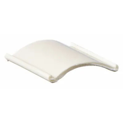 LEGRAND Wire Clip: 400, 1 in Wd, 1/2 in Ht, Plastic - Wire Clips for Nonmetallic Single-Channel Raceways
