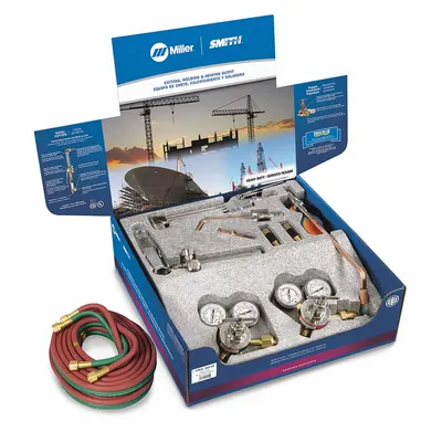 SMITH EQUIPMENT Gas Welding Outfit for Acetylene, CGA 510 - Cutting, Heating & Welding Outfits