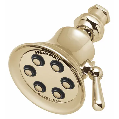 SPEAKMAN Retro S-2254 Multi-Pattern Fixed Showerhead - Multi-Pattern Fixed Showerheads
