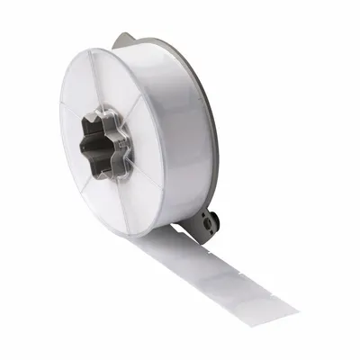 BRADY Flag Label: 2 in x 2 in - Brady Precut Label Rolls