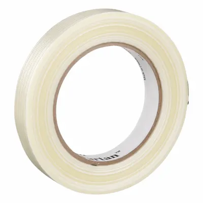 3M 8934 Light-Duty Strapping Tape, 3/4 in x 180 ft, Clear, 48 Pack