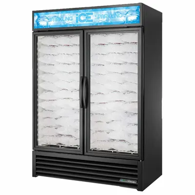 TRUE REFRIGERATION GDIM-49NT-HC~TSL01 Freezer Glass Door Merchandiser - Freezer Glass Door Merchandisers