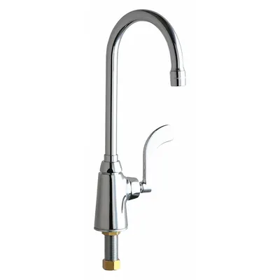 CHICAGO FAUCETS Single-Post Bar Sink Faucet 350-E35-317XKABCP - Single-Post Bar Sink Faucets