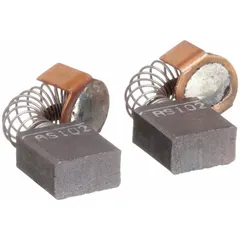 This replacement motor brush set is designed for use with compatible Dayton motor models. It restores motor performance by replacing worn carbon brushes in industrial equipment. Compatible with models 1Z840D, 1Z842D, 1Z851D, 1Z854D, 1Z856D, 4Z140D, 4Z141D, and 4Z528D.