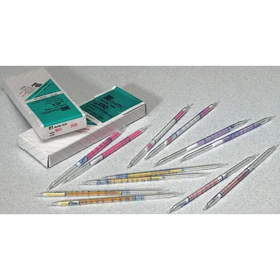 GASTEC Detector Tube: CO, Gas Detection Tube, Carbon Monoxide ( CO), 104°F Max Op Temp [NEW] - Gas Detection Tubes For Use In GASTEC GV-100 and GV-110 Pumps