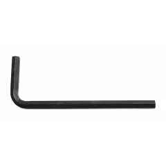 Size 4 short series hex key for tightening or loosening hex socket fasteners. Used in industrial maintenance and repair applications.