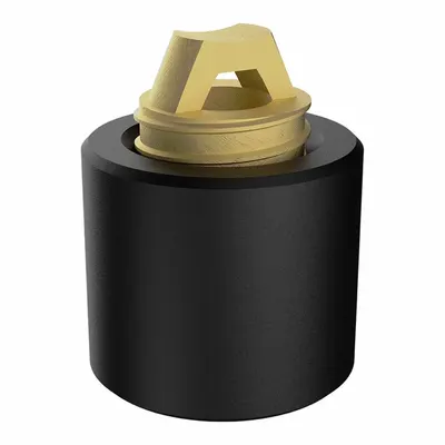 FIELDPIECE RHG12 Hose Depressor, 1/4 in Female SAE Right-Hand Output - Refrigeration Valve Cores & Depressors