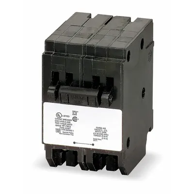 SQUARE D Miniature Circuit Breaker: 20/30 A, 120/240V AC, Single Phase - HOM Series, Plug-In Square D Miniature Circuit Breakers