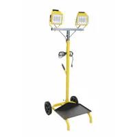 SOUTHWIRE Dual Head LED Tower Light: 11,000 lm Max Brightness, LED, 1, 1 Brightness Levels, 120V AC (MPN 9842)