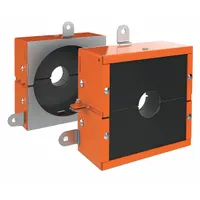 STI Fire Barrier Pathway: Square, 7.5 in Overall Ht, 6 in Overall Lg, 3 in Overall Wd, Metal (MPN EZDR400)