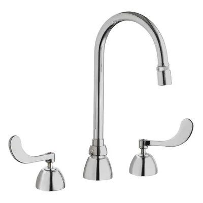CHICAGO FAUCETS 786-E29ABCP Widespread Kitchen Faucet - Widespread Kitchen Faucets