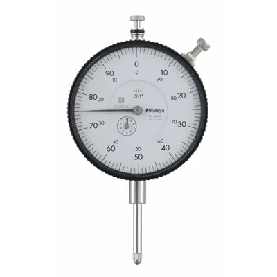 MITUTOYO 3416A Continuous Reading Back Lug Dial Indicator - Continuous Reading Back Lug Dial Indicators