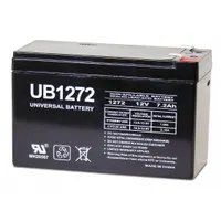 APPROVED VENDOR Sealed Lead Acid Battery: 12V DC, 7.2 Ah Capacity, 3.78 in Ht, 2.58 in Wd, ABS (MPN 40760)