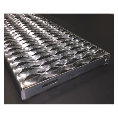 OEM APPROVED VENDOR Stair Tread, Serrated, Steel, 3251514-TRD30 - Stair Treads & Channels