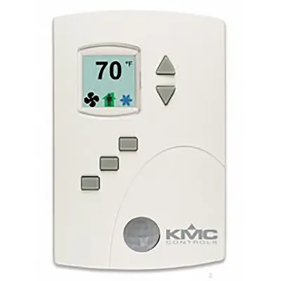 KMC CONTROLS Controller: BACnet MS/TP, RTU's, Includes Onboard Occupancy Sensor, On/Off - BACnet MS/TP Protocol