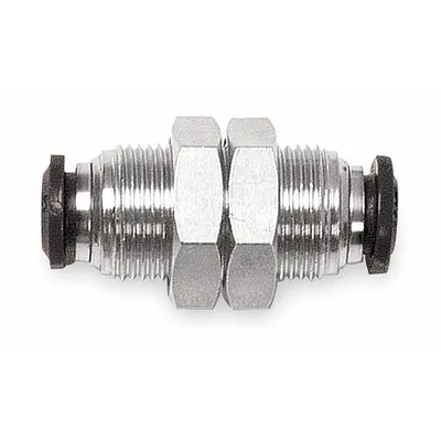 AIGNEP USA Nickel-Plated Brass Push-to-Connect Union - Nickel-Plated Brass Tube Fittings