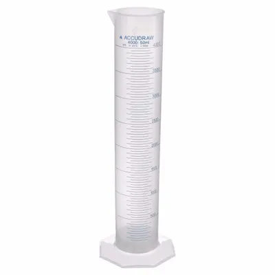 OEM Graduated Cylinder: Polypropylene - Plastic Graduated Cylinders