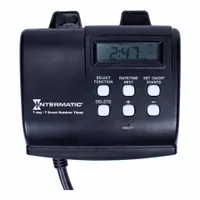 INTERMATIC Plug-In Timer: Digital, Outdoor, Astronomic, 7 day Setting, 5-15R, 120V AC (MPN HB880R)