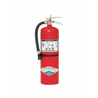 AMEREX 397 Halotron Class ABC Fire Extinguisher, 1A:10B:C - Class ABC Fire Extinguishers