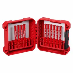 This 10-piece diamond-grit hole saw kit is designed for cutting porcelain tile and masonry. The diamond-grit construction enables clean, precise holes in hard, brittle materials. Maximum cutting depth is 1-1/2 inches.