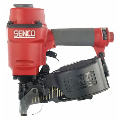 SENCO Air Nail Gun Kit: Framing, 15°, Wire, 3/8 in NPT, Bump, Coil Collation - Air-Powered Framing Nailers
