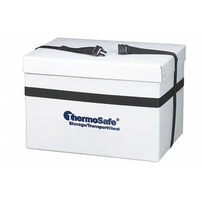 THERMOSAFE Insulated Box & Foam Shipping Kit, EPS Foam, Gray, 1.5 in Wall Thick - Insulated Box & Foam Shipping Kits