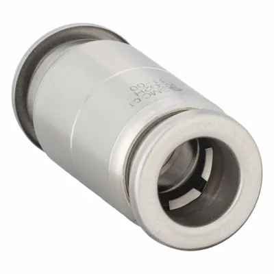 SMC KQG2H11-00 Stainless Steel Push-to-Connect Union Fitting - Stainless Steel Tube Fittings