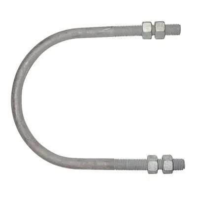 Parker Accumulator Mounting U-Bolt: ACP05AA050E1KTC/ACP05AA100E1KTC, 2.44 in Inside Dia. - Piston Accumulator Mounting U-Bolts