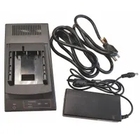 Replacement power cord for LION GUN battery chargers. Connects the charger unit to a power source for charging industrial battery packs used in cordless tools and equipment
