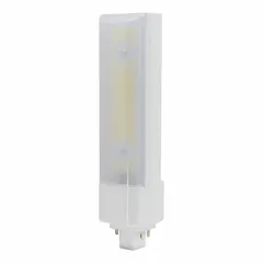 UL Type A LED plug-and-play plug-in lamp with 4-pin G24q base and T4 form factor. Delivers 1950 lumens at 4100K color temperature. Non-dimmable. Suitable for use in commercial and industrial lighting fixtures designed for 4-pin G24q base CFL replacement.